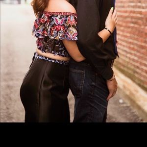 Ellie Wilde mermaid two piece prom dress!!